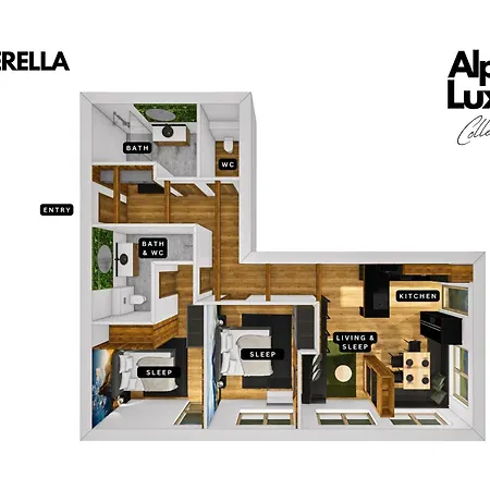 Zillerella - Alpenluxus Collection * Muhlen (Tyrol)